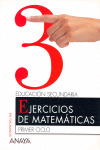 MATEMATICAS, 3 ESO, 1 CICLO. EJERCICIOS 3. EN TUS MANOS
