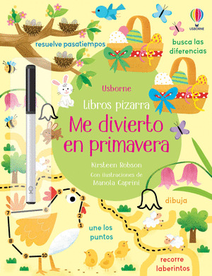 ME DIVIERTO EN PRIMAVERA (LIBRO PIZARRA)