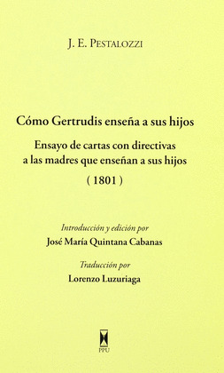 COMO GERTRUDIS ENSEÑA A SUS HIJOS