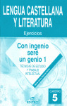 CON INGENIO SERE UN GENIO 1 CUADERNO N 5