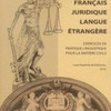 FRANÇAIS JURIDIQUE LANGUE ETRANGERE