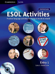 ESOL ACTIVITIES  ENTRY 1 WITH AUDIO CD , PHOTOCOPIABLE