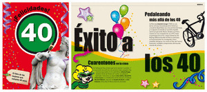 ¡FELICIDADES! 40 (MUJER)