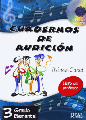 CUADERNOS DE AUDICION VOL.3 - PROFESOR (NUEVA EDICION) CUADERNOS DE AUDICION VOL