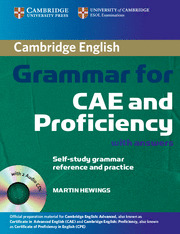 CAMBRIDGE GRAMMAR FOR CAE AND PROFICIENCY WITH ANSWERS + AUDIO CD