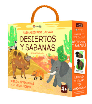 ANIMALES PARA SALVAR: DESIERTOS Y SABANAS