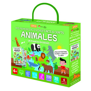 ANIMALES. MIS PRIMERAS ACTIVIDADES ARTS & CRAFTS
