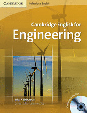 CAMBRIDGE ENGLISH FOR ENGINEERING + AUDIO CDS