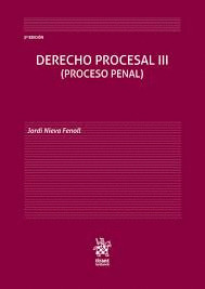 DERECHO PROCESAL III PROCESO PENAL 3ª EDICION