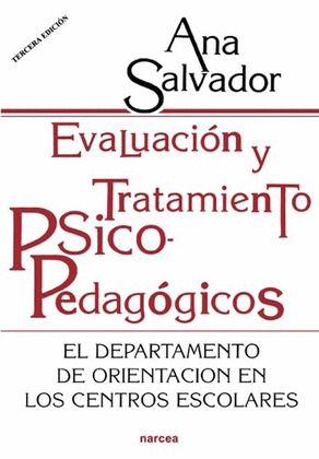 EVALUACIÓN Y TRATAMIENTO PSICOPEDAGÓGICO