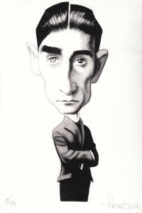 ILUSTRACION FRANZ KAFKA