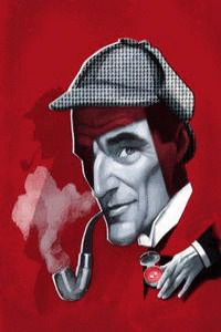 ILUSTRACION SHERLOCK HOLMES