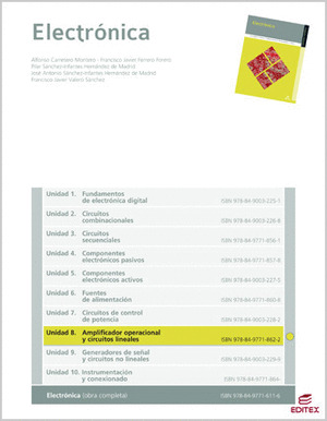 AMPLIFICADOR OPERACIONAL Y CIRCUITOS LINEALES