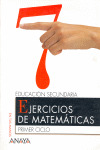 EJERCICIOS DE MATEMÁTICAS, 7. ESO, 1 CICLO