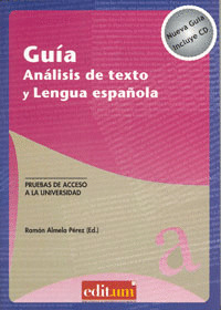 GUÍA ANÁLISIS DE TEXTO Y LENGUA ESPAÑOLA