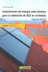 INSTALACIONES DE ENERGIA SOLAR TERMICA PARA OBTENCION ACS