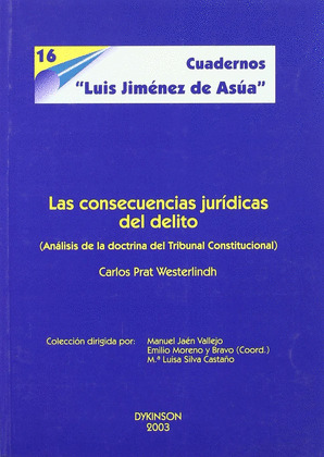 CLJA16. LAS CONSECUENCIAS JURIDICAS DEL DELITO