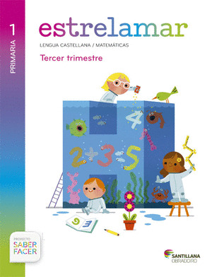 ESTRELAMAR CASTELLANO 1º PRIMARIA (LENGUA+MATEMATICAS)