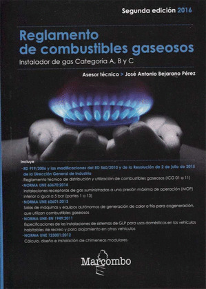 REGLAMENTO DE COMBUSTIBLES GASEOSOS (ACTUALIZACION 2016)