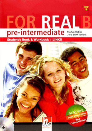 FOR REAL PRE INTERMEDIATE B.  STUDENT'S BOOK + ACTIVITY + CD/CDR
