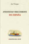 ANDANZAS Y RECUERDOS DE ESPAÑA