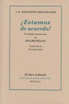 ¿ESTAMOS DE ACUERDO?