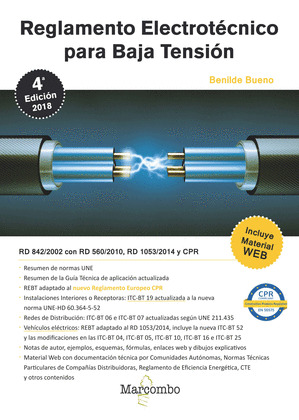 REGLAMENTO ELECTROTECNICO PARA BAJA TENSION 4 ªED