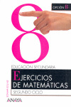 MATEMÁTICAS, ESO, 2 CICLO. EJERCICIOS 8. OPCIÓN B