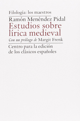 ESTUDIOS SOBRE LÍRICA MEDIEVAL