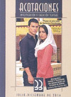 REVISTA ACOTACIONES, 033. MONOGRAFICO: TEATRO Y TELEVISION: UNA MIRADA DESDE LOS ESTUDIOS DE GENERO