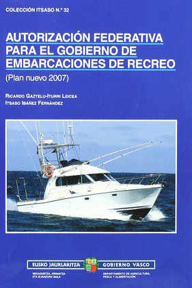 AUTORIZACIÓN FEDERATIVA PARA EL GOBIERNO DE EMBARCACIONES DE RECREO (PLAN NUEVO