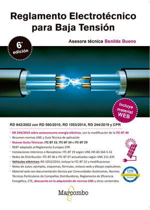 REGLAMENTO ELECTROTÉCNICO PARA BAJA TENSIÓN (6ª EDICIÓN, 2020)