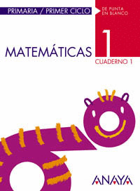 1ºP CUADERNO MATEMATICAS 1 PUNTA EN BLANCO