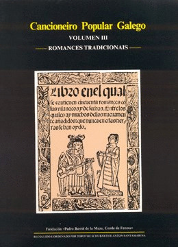 CANCIONEIRO POPULAR GALEGO III: ROMANCES TRADICIONAIS