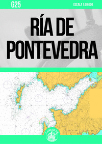RIA DE PONTEVEDRA G25. CARTA NAUTICA ESCALA 1:30000