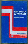 UNA LINGUA IN PRETURA, AUDIOCASSETTA