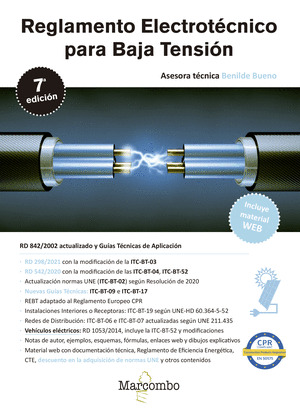 REGLAMENTO ELECTROTÉCNICO PARA BAJA TENSIÓN (7.ª EDICIÓN, 2021)