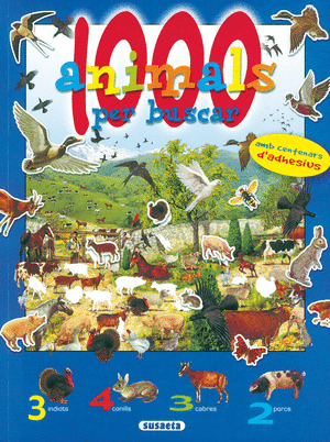 1000 ANIMALS PER BUSCAR AMB CENTENARS D'ADHESIUS