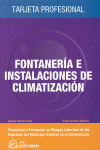FONTANERIA E INSTALACIONES DE CLIMATIZACION. TARJETA PPROFESIONAL