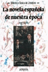 NOVELA ESPAŸOLA NUESTRA EPOCA