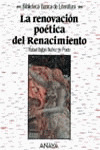 RENOVACION POETICA RENACIMIENTO
