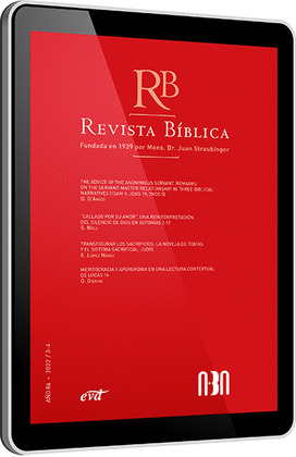 REVISTA BÍBLICA 2022/3-4 - AÑO 84