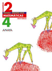 MATEMATICAS, 4º PRIMARIA. CUADERNO 2. DEJA HUELLA