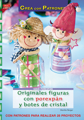 ORIGINALES FIGURAS CON POREXPÁN Y BOTES DE CRISTAL