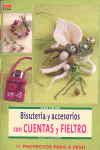 BISUTERIA Y ACCESORIOS CON CUENTAS Y FIELTRO