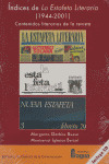 INDICES ESTAFETA LITERARIA 1944-2001