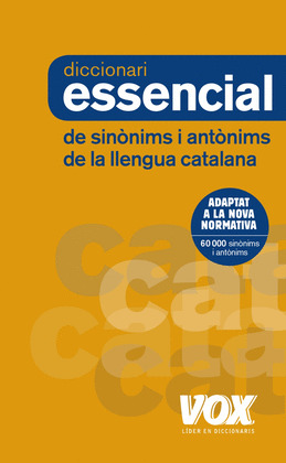 DICCIONARI ESSENCIAL DE SINONIMS I ANTONIMS