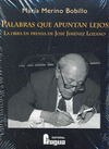 PALABRAS QUE APUNTAN LEJOS