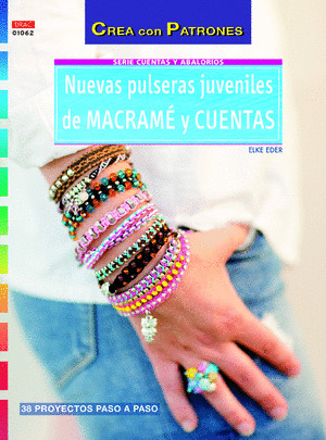 NUEVAS PULSERAS JUVENILES DE MACRAME Y CUENTAS