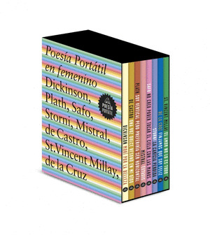 POESIA PORTATIL EN FEMENINO (ESTUCHE 8 TÍTULOS)